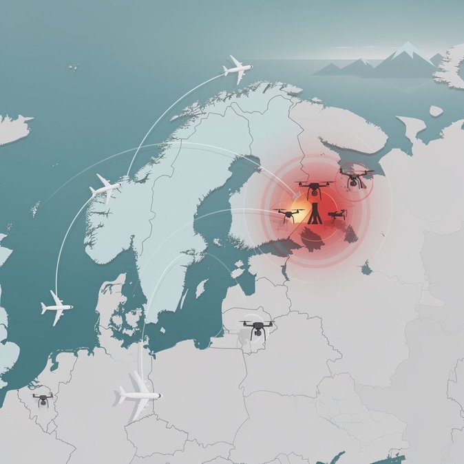 Moscow Drone Attacks Temporarily Close Airports, Prompting Rerouting Alerts for Finnish Travellers