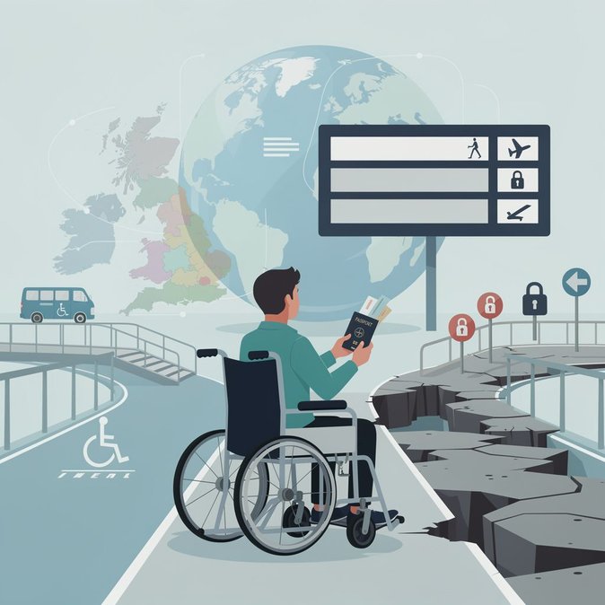 Des députés exigent des droits de voyage à l'étranger garantis pour les Britanniques handicapés alors que les règles de financement des soins sont vivement critiquées