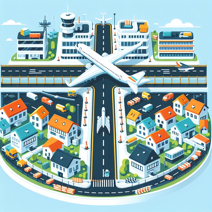 Prague Airport to pay CZK 13.3 million to nearby municipalities as main runway modernization diverts traffic