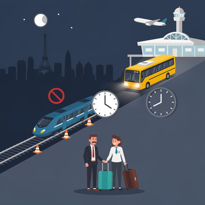Night-time RER B Shutdown Severs Rail Access to Charles-de-Gaulle Until 23 July