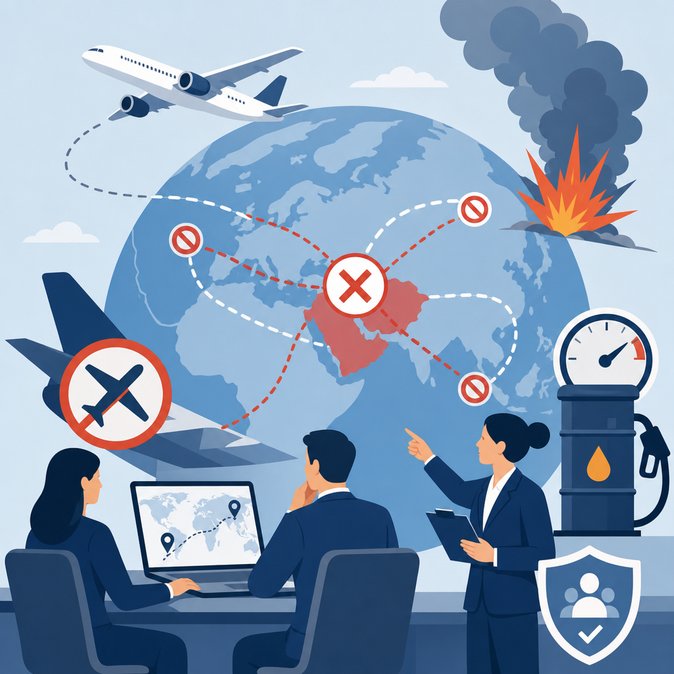 Smartraveller Issues Global Alert for Middle-East Conflict Fallout, Warns Australians of Flight & Fuel Disruptions