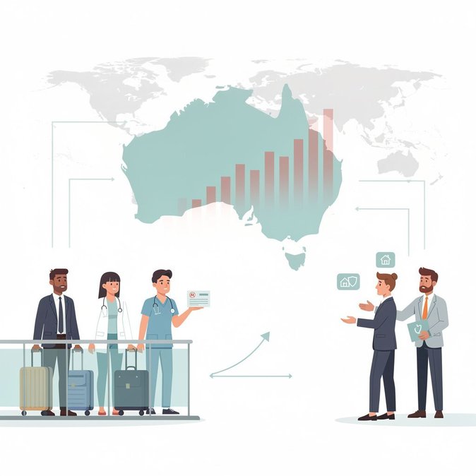 Rising unemployment ‘could blunt Australia’s appeal to skilled migrants’, experts warn