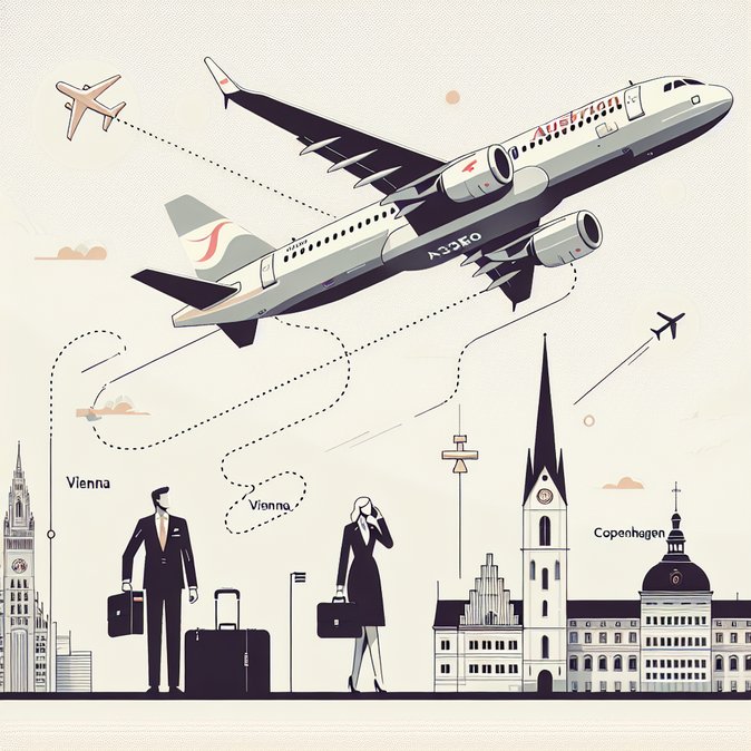 Scandinavian Airlines resumes daily Copenhagen–Vienna service