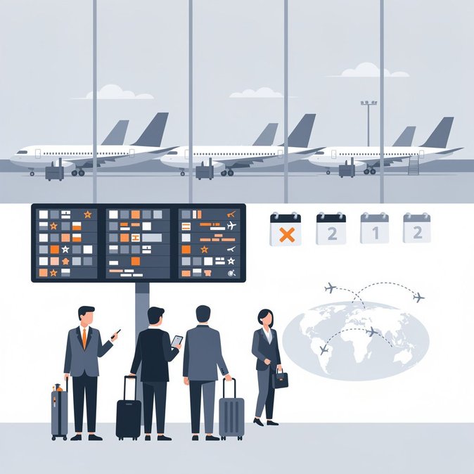 全国航空业五天罢工定于10月17日至21日举行,空中交通罢工已成功避免
