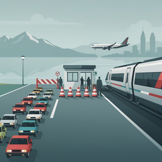 UK issues fresh warning on Swiss–French border delays ahead of G7 summit logistics