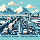 Holiday traffic and border checks trigger long delays on Austria’s Brenner corridor