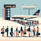 Holiday Strikes and New Biometric Checks Snarl Traffic at German Airports