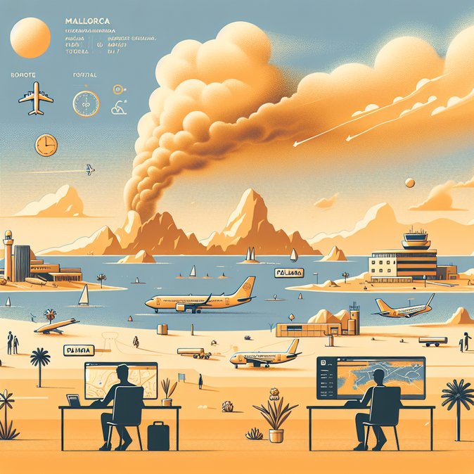 Dust-laden ‘calima’ heads for Mallorca, airlines warn of possible diversions and slot delays