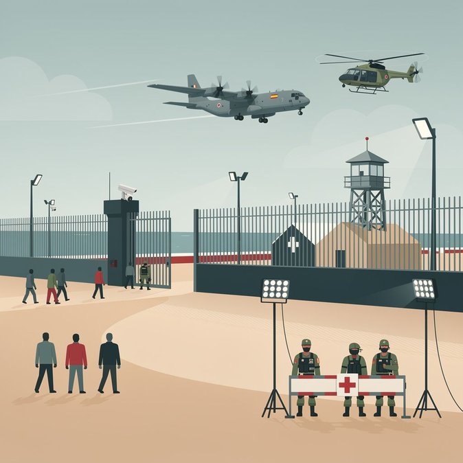 Madrid sends army to reinforce Ceuta border but stops short of declaring emergency