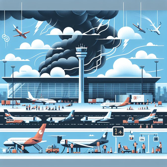 Storm Dave: Frankfurt Among European Hubs Disrupted by Severe Weather