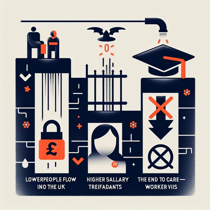 UK Net Migration Plunges to 204,000 Following Sweeping Visa and Salary Reforms