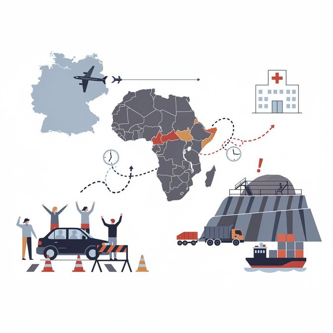 Germany updates travel advice for Guinea amid protest-related transport disruptions