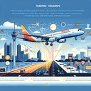 Iberia launches sole nonstop between Madrid and Orlando, targeting MICE travel