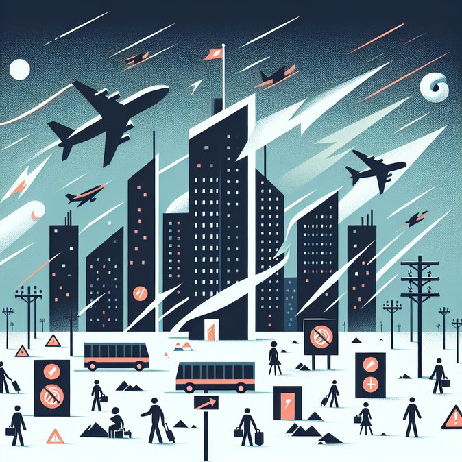 Storm Knocks Out Power and Cancels Hundreds of Flights in São Paulo