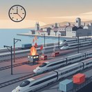 Electrical fire in Marseille halts key SNCF routes, cascading delays across southeast France