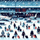 Winter Storm Ripple Effects Hit Zurich: 17 Cancellations, 208 Delays Recorded