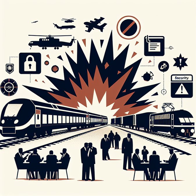 Rail Sabotage Prompts Security Clampdown and Travel Disruptions