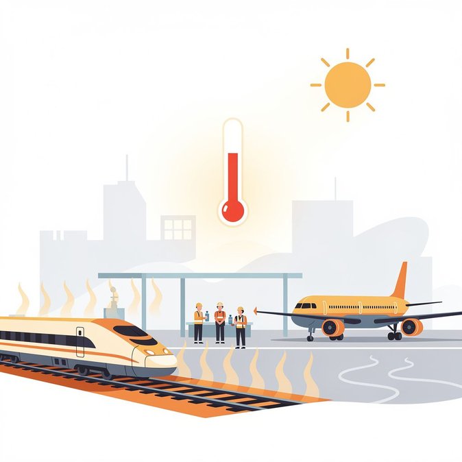 Early-season heatwave triggers nationwide yellow alerts and transport adjustments across France