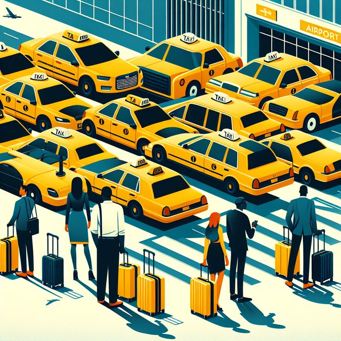 Larnaca Taxi Drivers Stage Four-Hour Strike over Airport Ride-Hailing Apps