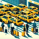 Larnaca Taxi Drivers Stage Four-Hour Strike over Airport Ride-Hailing Apps