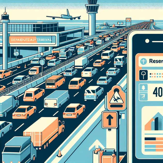 Construction Works Create Hour-Long Pick-Up Delays Outside Larnaca Airport