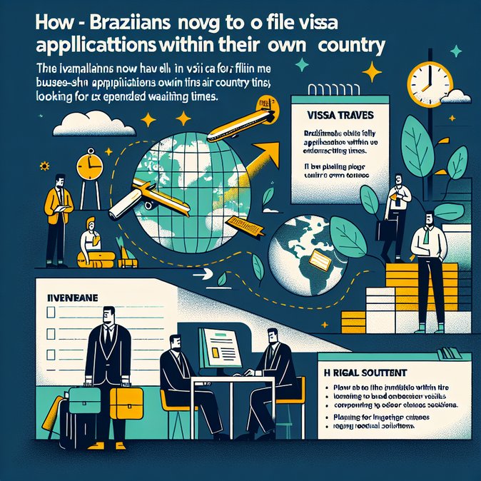 U.S. ‘Home Country Rule’ to Lengthen Brazil-U.S. Visa Queues