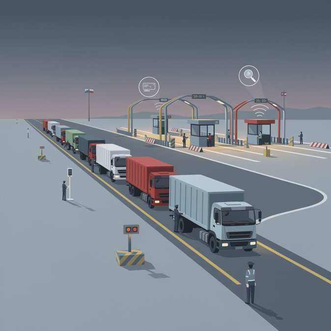 Freight waits of over 90 hours hit Poland–Belarus crossing as queues swell