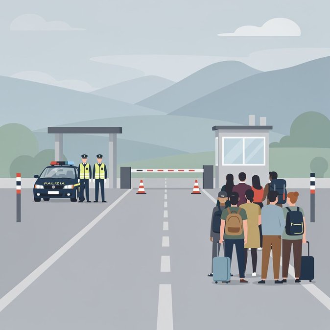 Italy says border operation with Slovenia checked 1.6 million travellers, stopped 12,000 irregular migrants