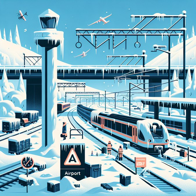 ÖBB issues nationwide travel warning as ice storm knocks out inter-city rail links