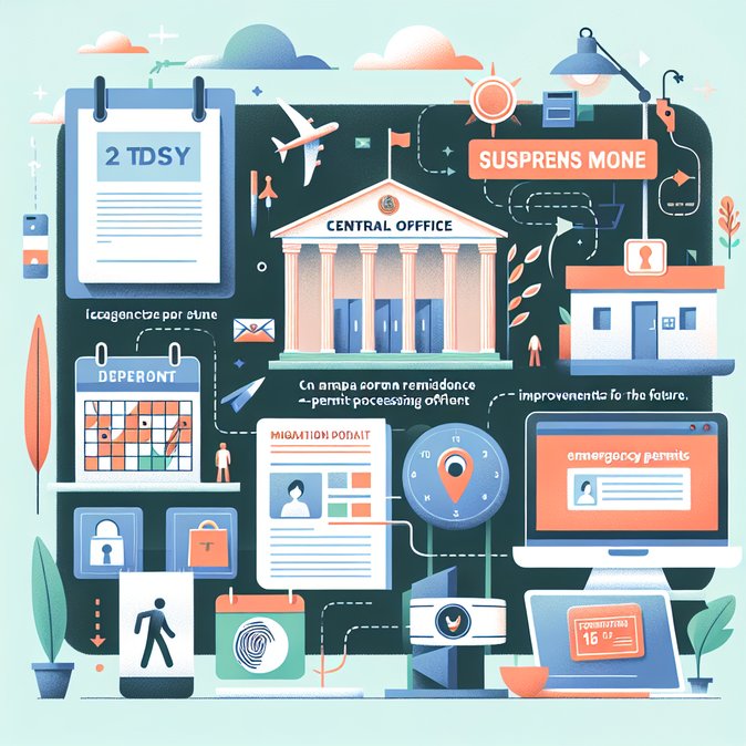 Le Département de l'Immigration de Chypre suspend le traitement des permis de séjour pendant deux jours