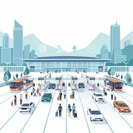 Huanggang Port Handles 79,500 Passengers and 8,000 Vehicles on First Day
