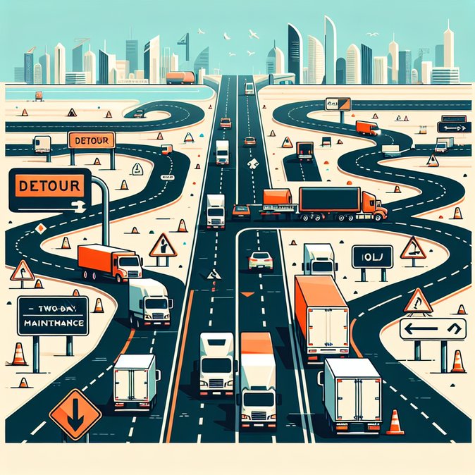 Partial closure of Sheikha Salama Bint Butti Road may impact Al Dhafra business travel