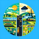 Yellow weather warning in Northern Ireland poses cross-border travel headaches