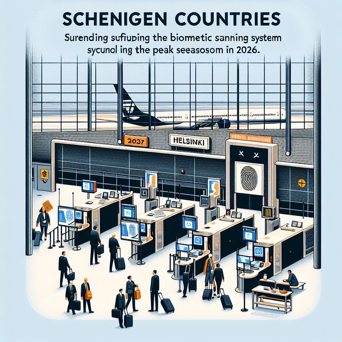 EU Gives Finland & Other Schengen States Leeway to Pause Biometric Border Checks This Summer