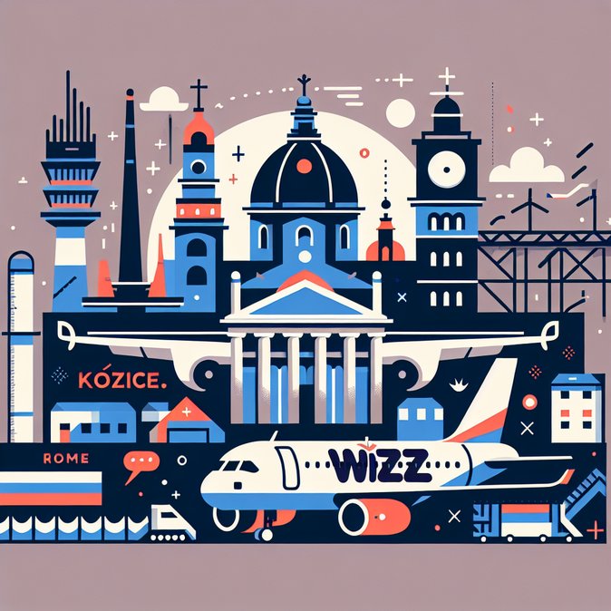 Wizz Air Adds Rome–Košice Twice-Weekly Service, Cites Ongoing Italian Growth