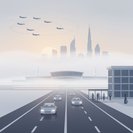 ضباب كثيف صباحي يقلل الرؤية إلى 100 متر في أنحاء الإمارات، ويتسبب في تأخير الرحلات والتنقلات