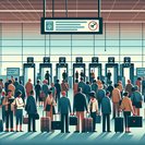 Un problème technique bloque les e-gates à l’aéroport de Bruxelles, entraînant des contrôles manuels des passeports et des files d’attente d’une heure