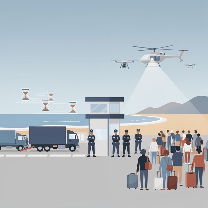 Madrid Deploys 210 Additional Officers and Drones to Ceuta Border Ahead of 23 September Mass-Entry Call