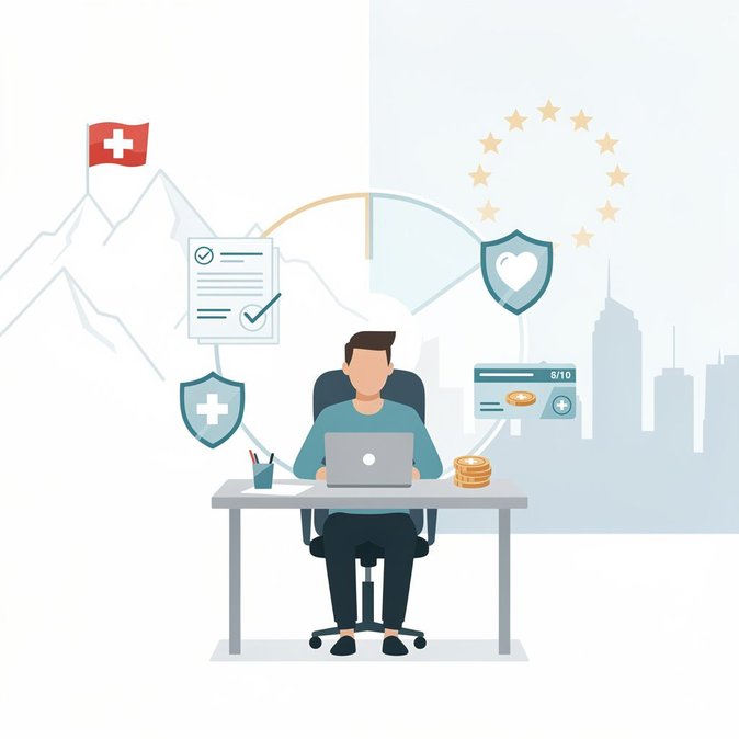Teletrabajo Transfronterizo: Lo Que el Personal con Base en Suiza Debe Saber Sobre la Cobertura de Seguridad Social