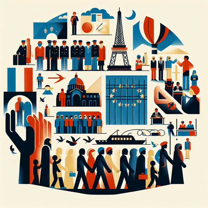 France Posts Record Asylum Recognition Rate, Intensifying Policy Debate