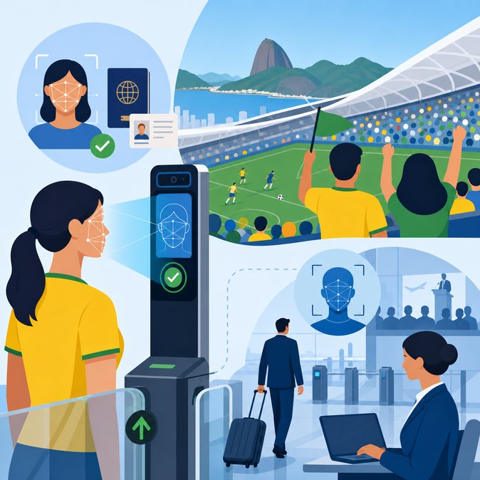 Brazil pilots mandatory facial-recognition ticketing for Brazil x Panama friendly at the Maracanã