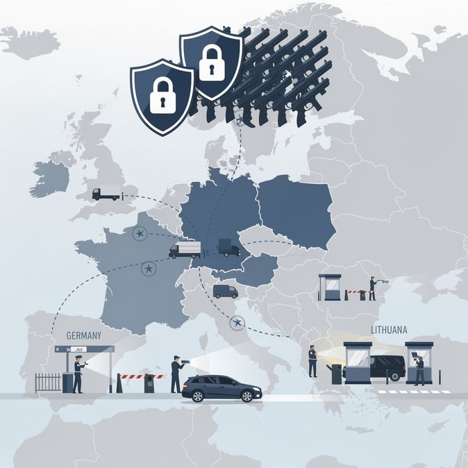 INTERPOL’s ‘Trigger X’ Sting Nets 2,823 Illegal Firearms; Highlights Smuggling Threats at Polish Borders