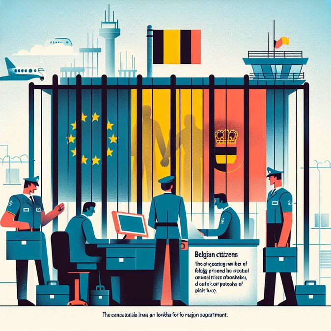 Foreign Affairs confirms 505 Belgians detained abroad, straining consular resources