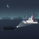 خفر السواحل يعترض زورق مهاجرين قبالة ميامي وينقل خمسة منهم إلى وزارة الأمن الداخلي