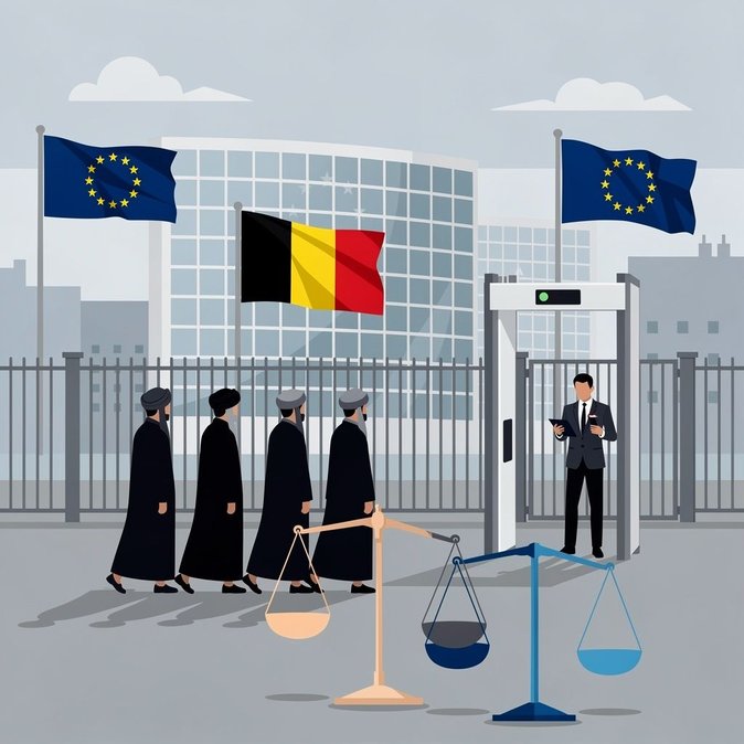 Belgium Starts Security Vetting of Taliban Delegation Ahead of Possible EU Talks in Brussels
