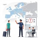 Detenido en Tarvisio un albanés expulsado anteriormente tras reingresar a Italia incumpliendo la prohibición de cinco años