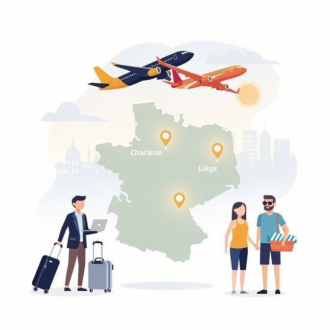 شراكة Sunweb–Ryanair توسع رحلات العطلات من شارلروا ولييج