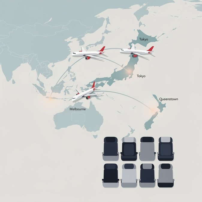 Qantas Adds 45,000 Seats to Japan and New Zealand Routes for Peak 2026-27 Season