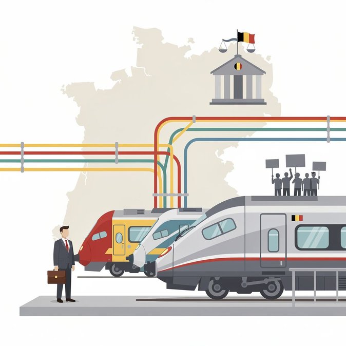 Government Sets Roadmap to Liberalise Belgian Rail Passenger Market After 2032
