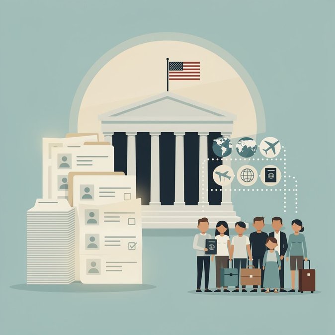 美国公民及移民服务局（USCIS）在法院命令后恢复对39个“旅行禁令”国家公民的申请处理
